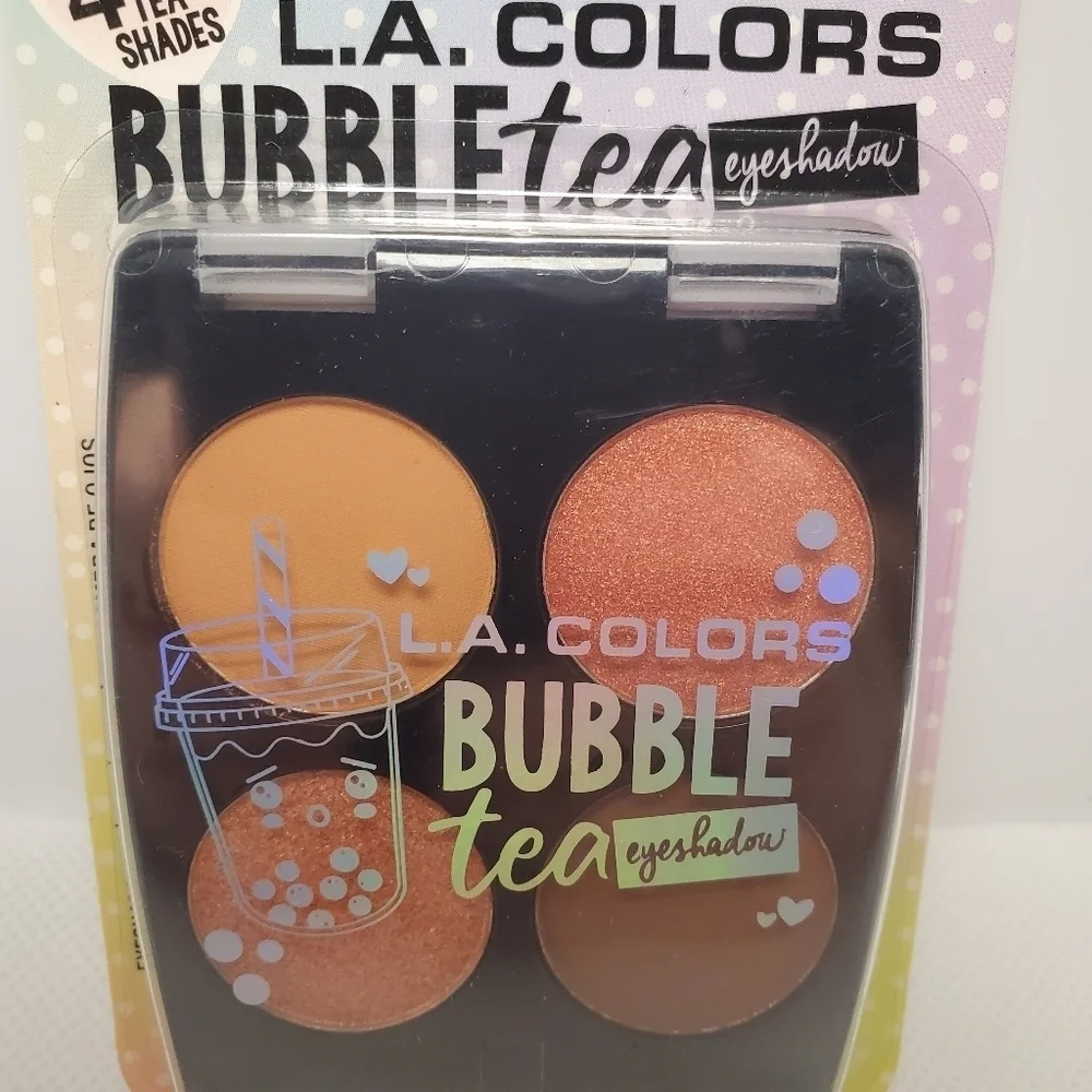 L.A. COLORS “Bubble Tea”  Eyeshadow (Peachy Shimmer) Orange